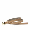 Ceinture femme 42mc nude