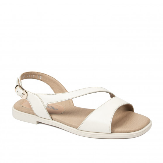 Sandales femme 5112 crème