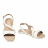 Sandales femme 5112 crème
