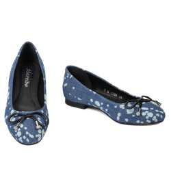 Ballerines femme 1309 blue jeans