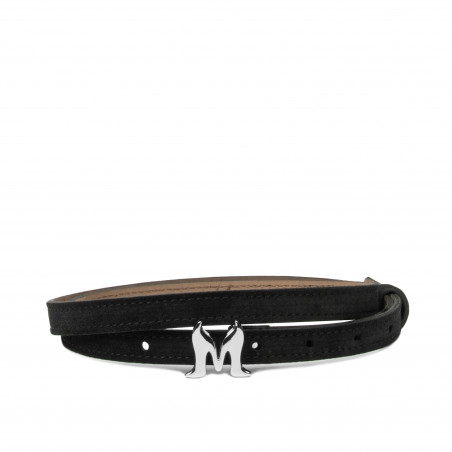 Ceinture femme 42-1mc noir velours
