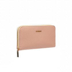 Portefeuille femme 201g rose poudré