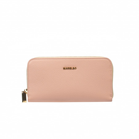 Portefeuille femme 201g rose poudré