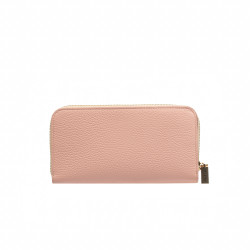 Portefeuille femme 201g biz rose poudré