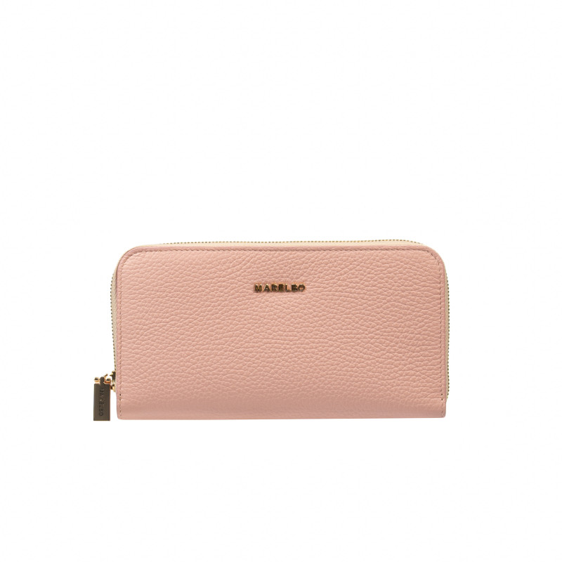 Portefeuille femme 201g biz rose poudré