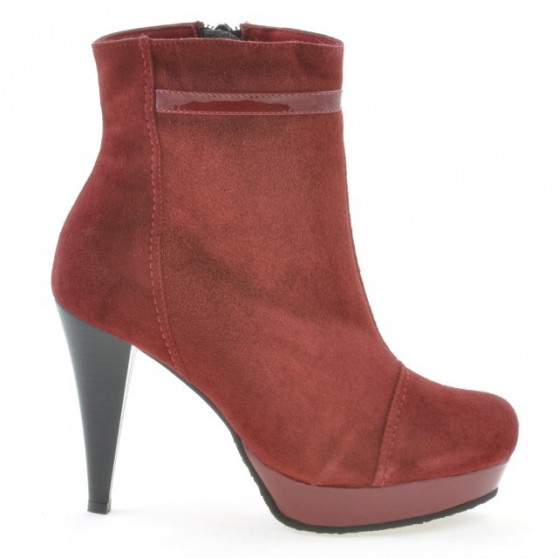 Bottines femme 1130 bordeaux antelope Bottines femme 1130 bordeaux antelope