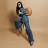 Ballerines femme 1309 blue jeans lifestyle