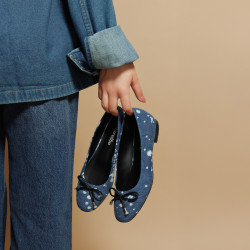 Ballerines femme 1309 blue jeans lifestyle