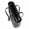 Sac à main pour femme bandoulière 034g indigo saffiano