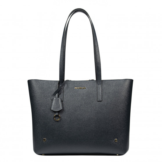 Sac à main pour femme bandoulière 034g indigo saffiano