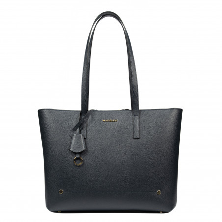 Sac à main pour femme bandoulière 034g indigo saffiano