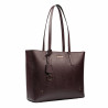 Sac à main femme bandoulière 034g bordeaux safiano