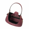Sac à main femme à bandoulière 036g bordeaux en daim