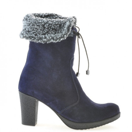 Bottes femme 3266 indigo velours