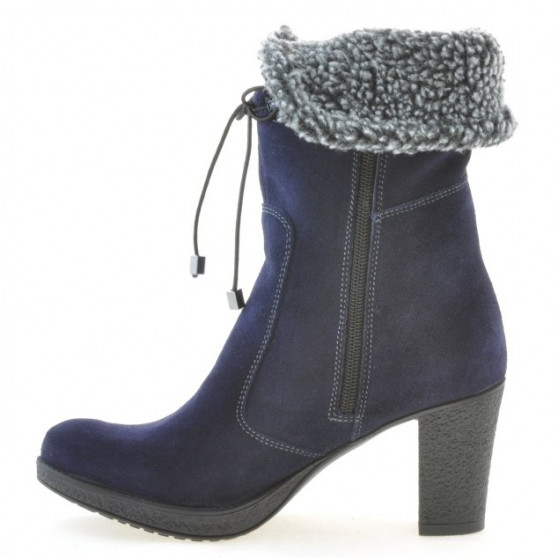 Bottes femme 3266 indigo velours