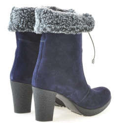 Bottes femme 3266 indigo velours