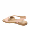 Sandales femme 5112 rose poudré