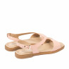 Sandales femme 5112 rose poudré