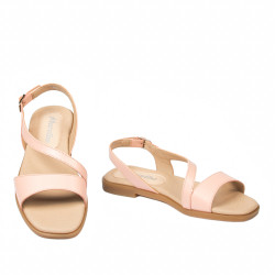 Sandales femme 5112 rose poudré
