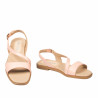 Sandales femme 5112 rose poudré