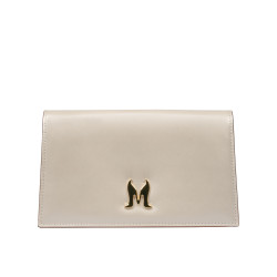 Sac à bandoulière femme 029g beige satiné