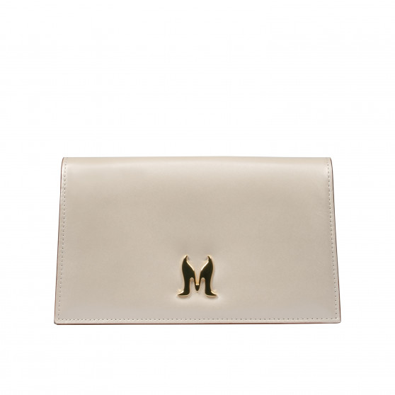 Sac à bandoulière femme 029g beige satiné Sac à bandoulière femme 029g beige satiné
