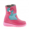 Bottes enfants petits 20c rose combiné