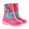 Bottes enfants petits 20c rose combiné