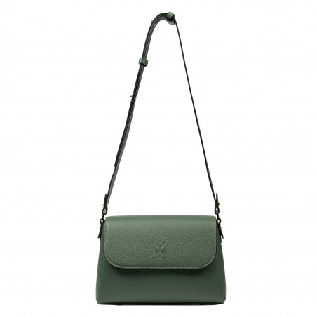 Sac à main pour femme 040g vert forêt