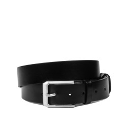 Ceinture homme 15-1b noir brillant