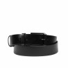 Ceinture homme 15b noir brillant