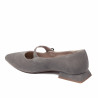 Ballerines femme 1340 sable velours