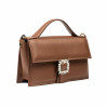 Sac à main femme 039g marron cognac