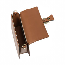 Sac à main femme 039g marron cognac