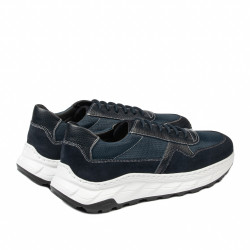 Chaussures casual/sport pour hommes 986 indigo combiné