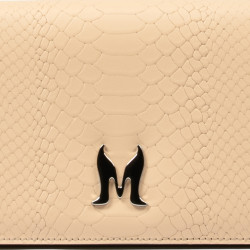 Sac à main femme à bandoulière 029g 01 croco nude