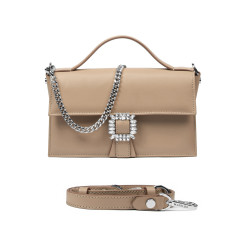 Sac à main pour femme 039g 01 mocha mousse