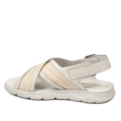 Sandales homme 364 beige combiné
