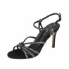 Sandales femme 1342 velours noir