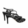 Sandales femme 1342 velours noir
