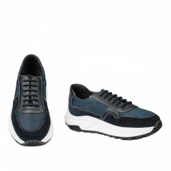 Chaussures casual/sport pour hommes 986 indigo combiné