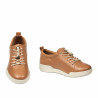 Baskets femme 6091 marron