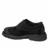 Chaussures casual homme 989 velours noir