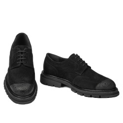 Chaussures casual homme 989 velours noir