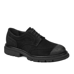 Chaussures casual homme 989 velours noir