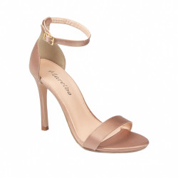 Sandales femme 1349 satin nude