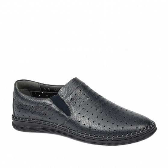 Mocassins homme 987 indigo