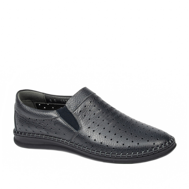 Mocassins homme 987 indigo