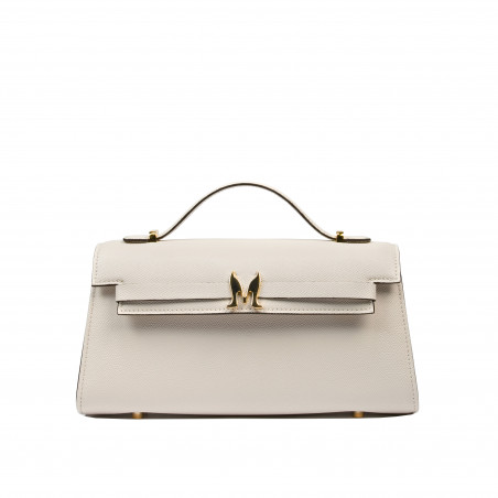 Sac à main pour femme d'épaule 041g panna saffiano