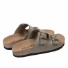 Sandales femme 5117 nubuck sable